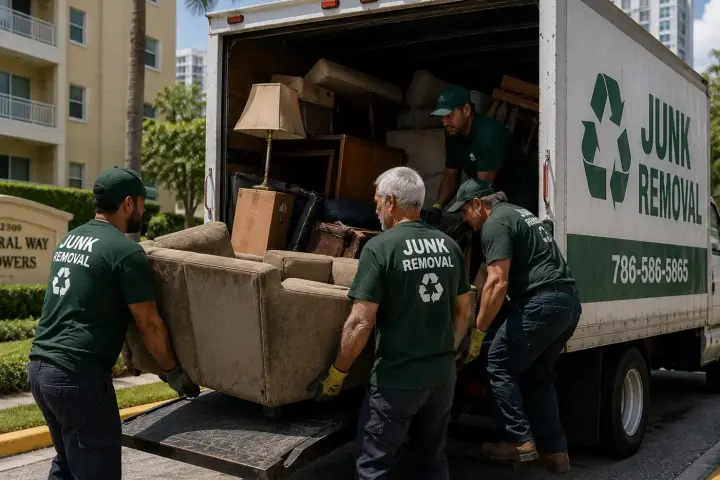Office furniture and junk removal in Dubai